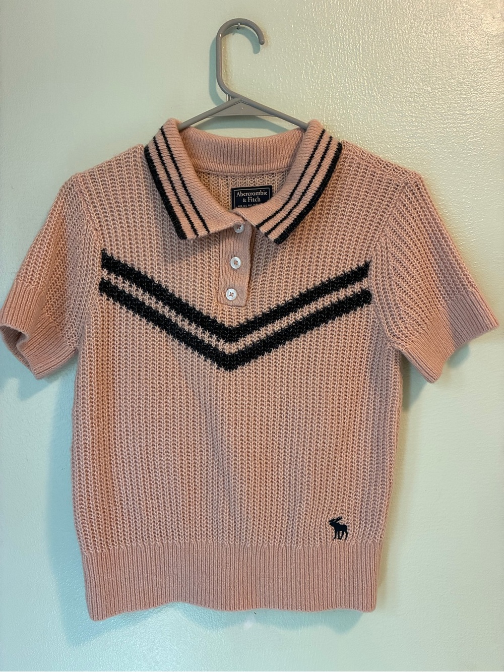 Abercrombie & Fitch Icon Sweater polo chevron